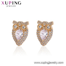 95979 xuping jewelry fashion huggies earring with18k gold plated